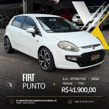 FIAT PUNTO 1.4 ATTRACTIVE 8V FLEX 4P MANUAL